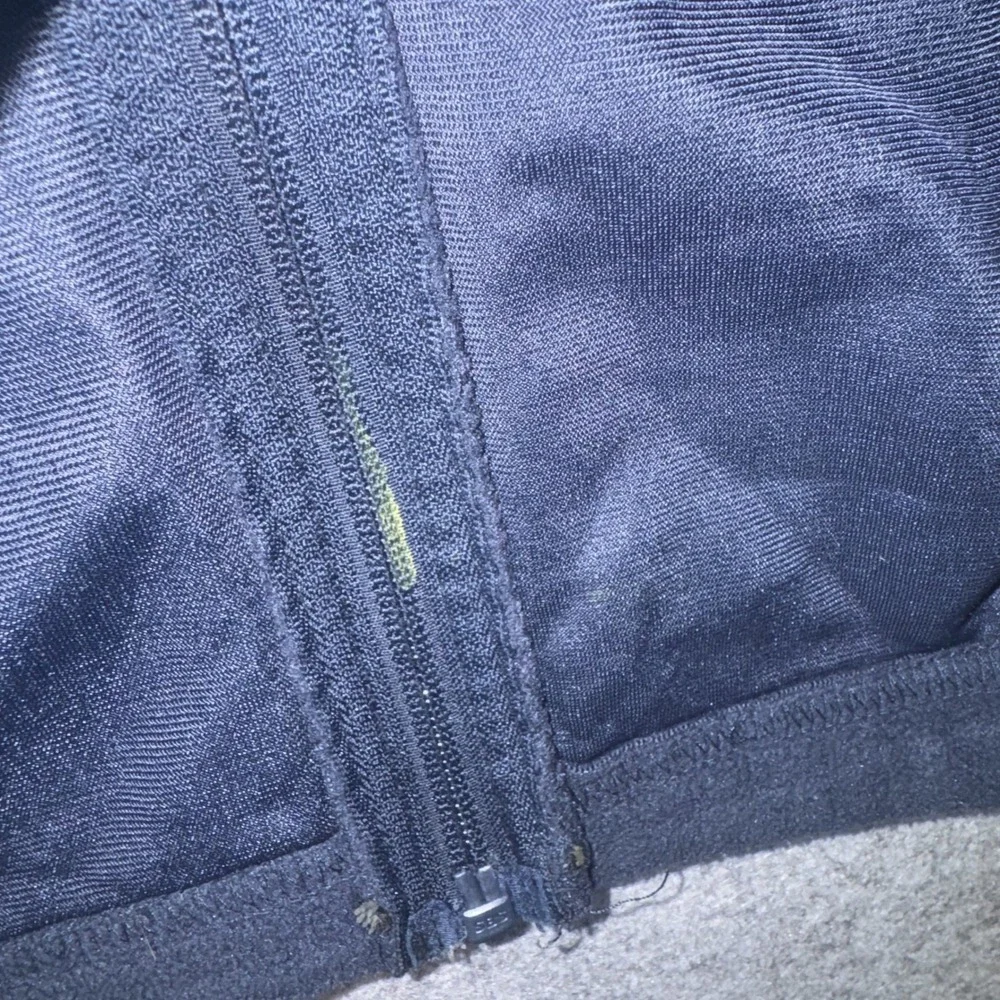 Bass Pro Shops Full-Zip Fleece Jacket Medium Blue Two-Tone Polyester